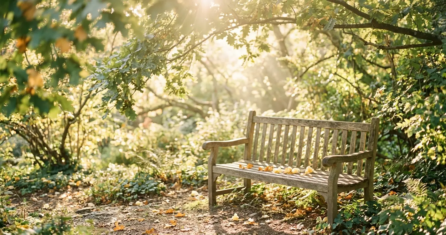 A gentle, softly lit image evoking light, memory, and a life deeply felt